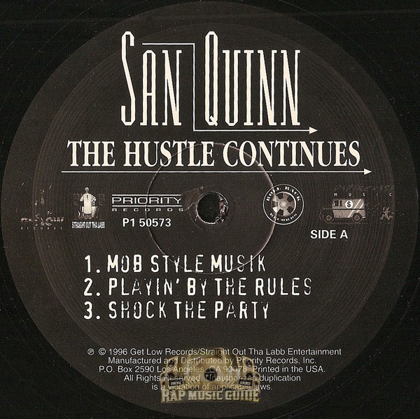 G-RAP / San Quinn – The Hustle Continues The Hustle Continues - Amazon.com Music